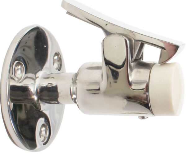 1852 Dørholder sort i rustfritt stål