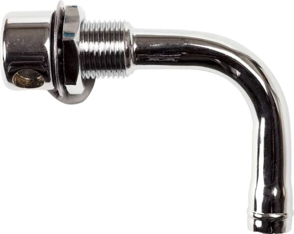 Tanklufter bøyd, forkrommet