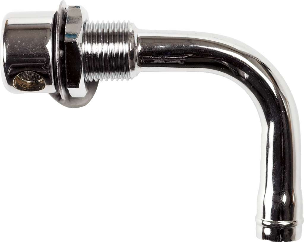 Tanklufter bøyd, forkrommet - Bilde 1