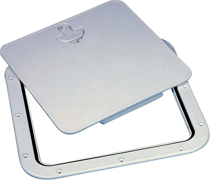 Luke 380 x 380 mm, hvit - Bilde 1