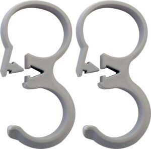 Klips for badetrapp, stål