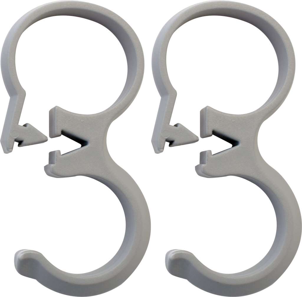 Klips for badetrapp, stål - Bilde 1