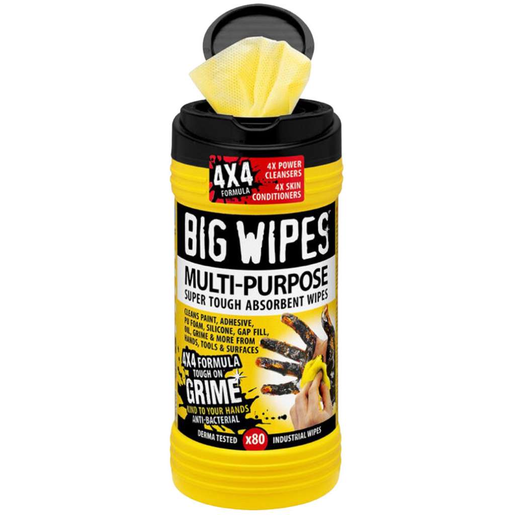 Big Wipes 4x4 håndrensservietter - Bilde 1
