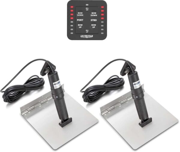 Lectrotab Trimplan kit i syrefast stål m/led kontrollpanel