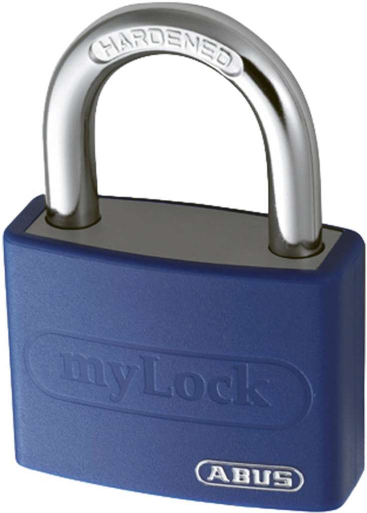 Abus Hengelås T65 AL/40C MyLock, blå - Bilde 1