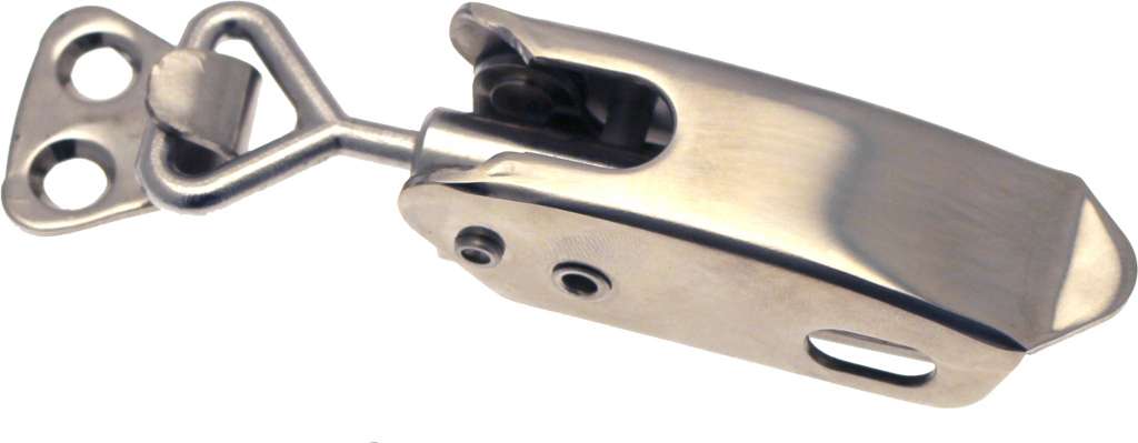 Lukestrammer syrefast, fjærbelastet m/krok - Bilde 1