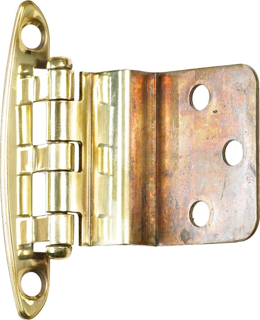 Hengsel vinkel messing 70 x 53 mm, h 10 mm - Bilde 1