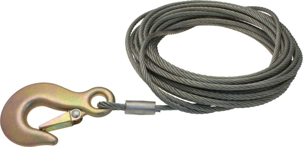 Vinsjline galvanisert m/krok 6 m - Bilde 1