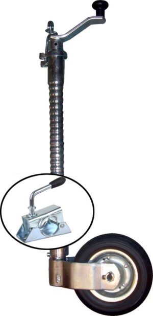 Nesehjul forsterket 48 mm