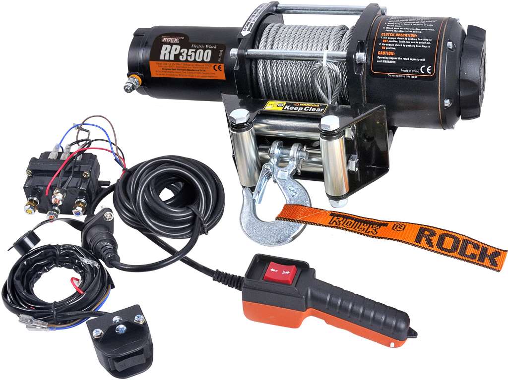 Rock Tilhengervinsj 12V RP3500 1589 kg - Bilde 1