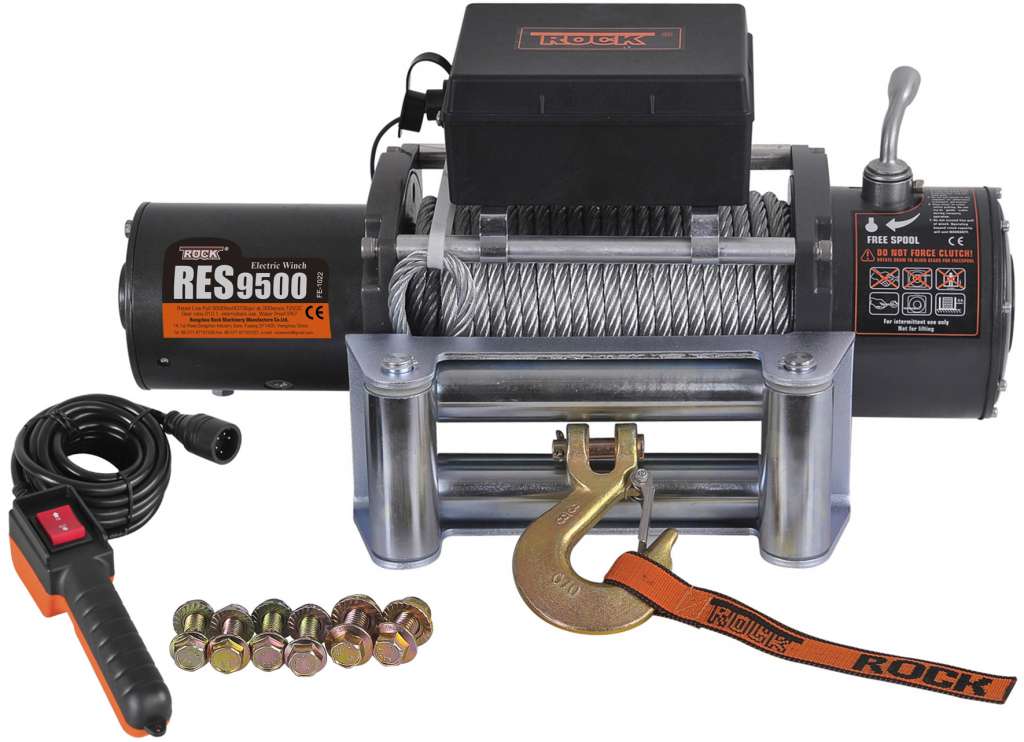 Rock Tilhengervinsj 12V RES9500 4313 kg - Bilde 1