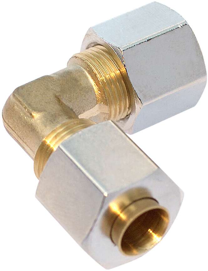 Albue for 8mm kobberrør - Bilde 1