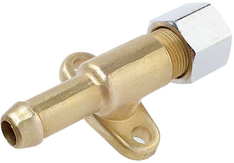 Overgang fra 8mm slange til 8 mm rør, for fastmontering - Bilde 1