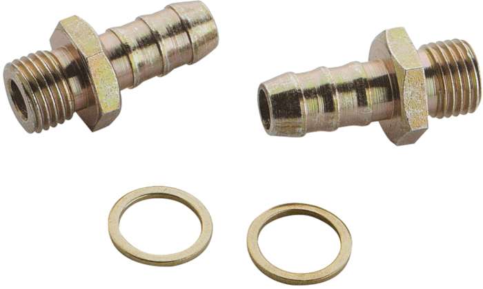 Slangestuss rett 8mm M14 1,5 - Bilde 1