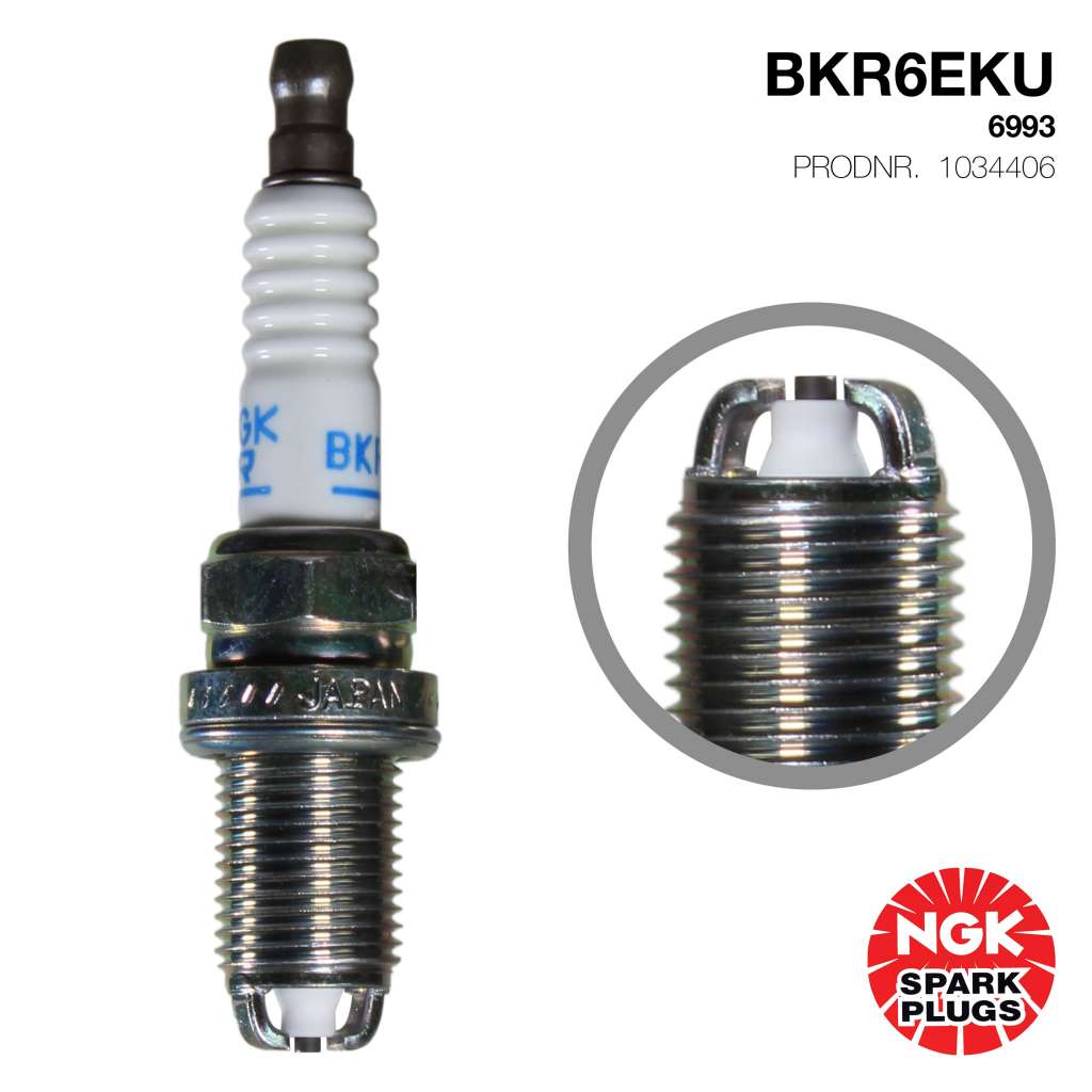 NGK Tennplugg BKR6EKU - Bilde 1