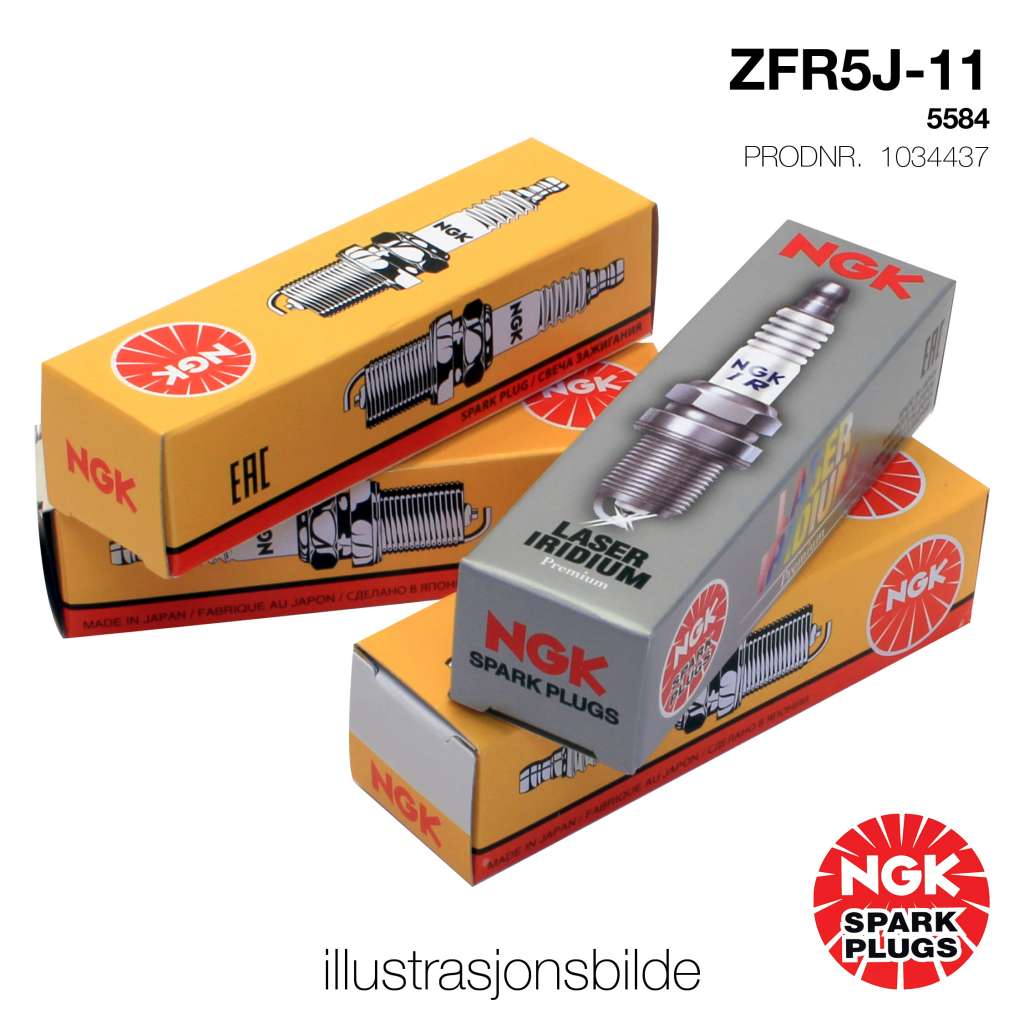NGK Tennplugg ZFR5J-11 - Bilde 1