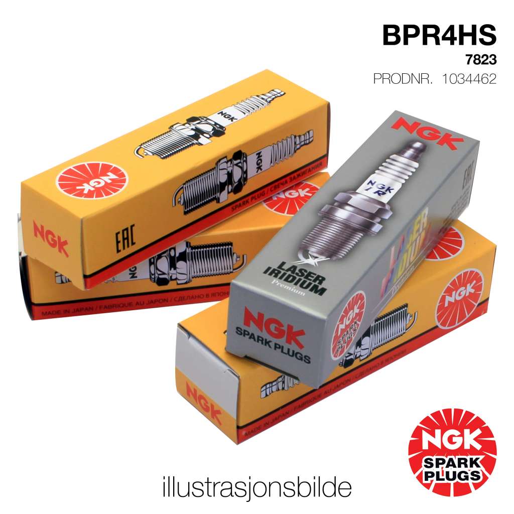 NGK Tennplugg BPR4HS - Bilde 1