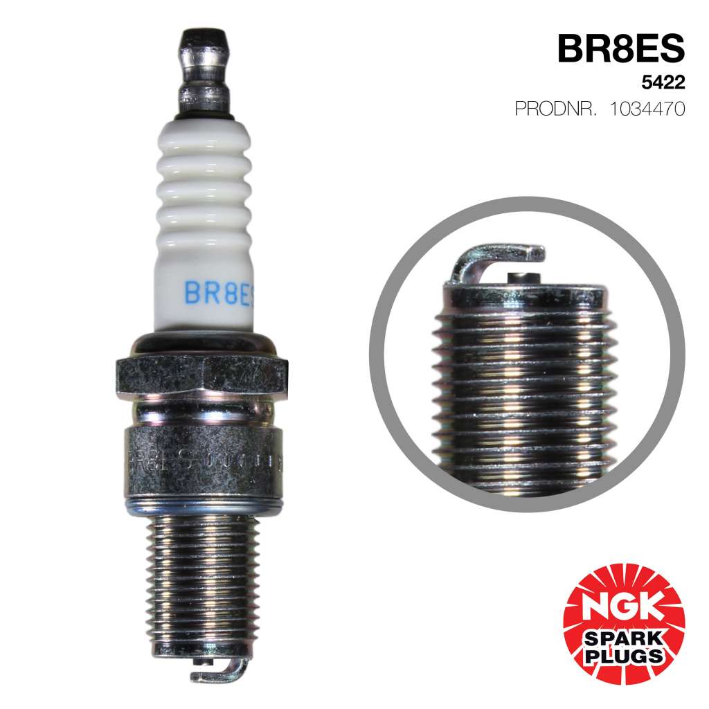 NGK Tennplugg BR8ES - Bilde 1