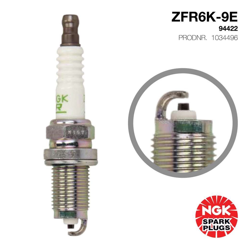 NGK Tennplugg ZFR6K-9E - Bilde 1