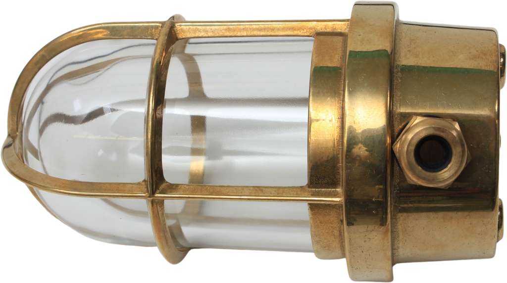 Taklampe skilpadde messing, elektrisk - Bilde 1