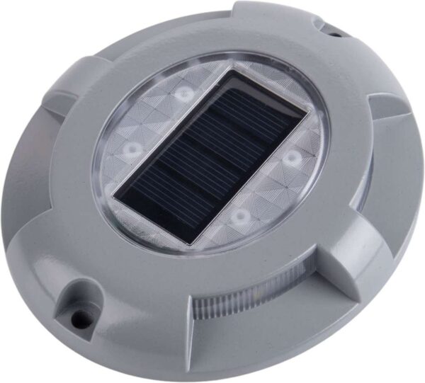 1852 Bryggelys alu LED m/solcelle