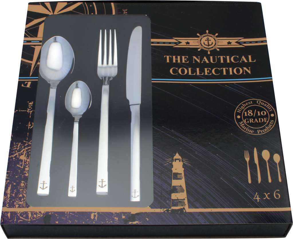 Bestikk for 6 personer - The Nautical Collection - Bilde 1