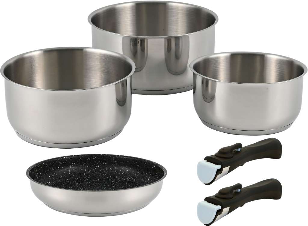 1852 Grytesett med avtagbare håndtak - Bilde 1