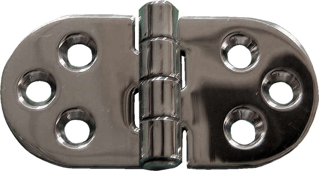 Hengsel Stainless Steel 78 x 40 mm - Bilde 1