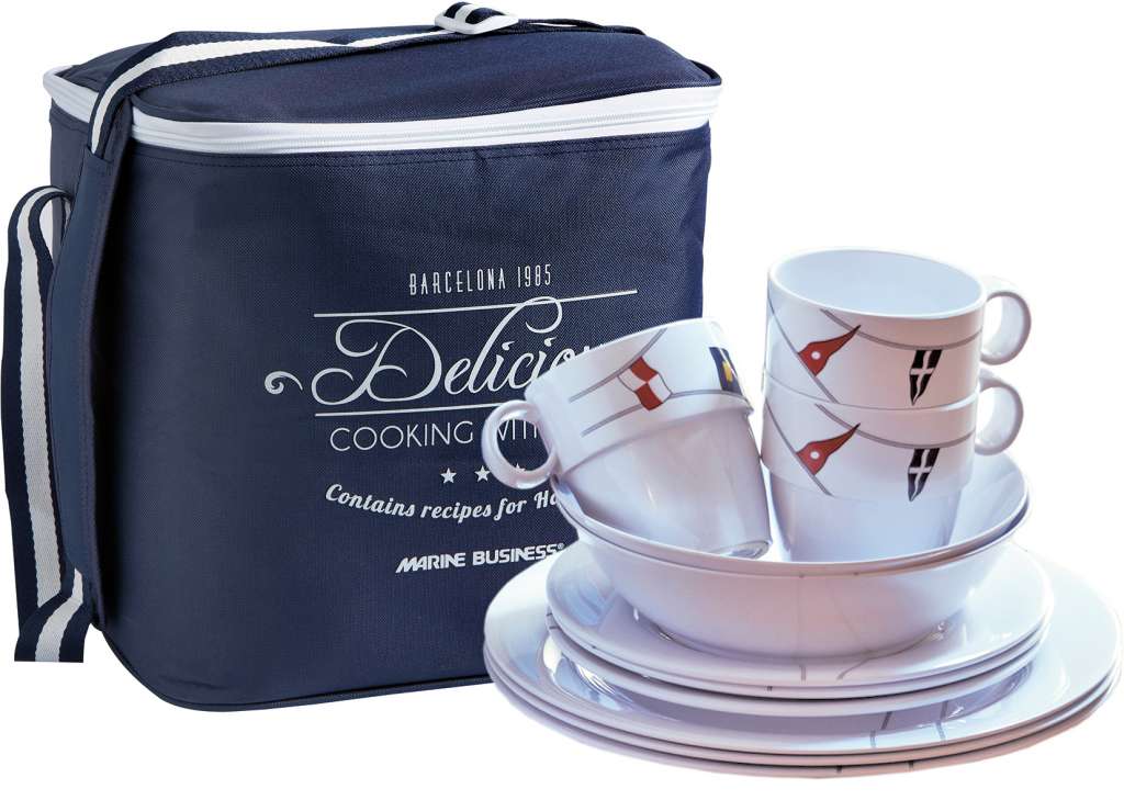 Regata Servisepakke for 4 personer 16 deler + kurv - Bilde 1