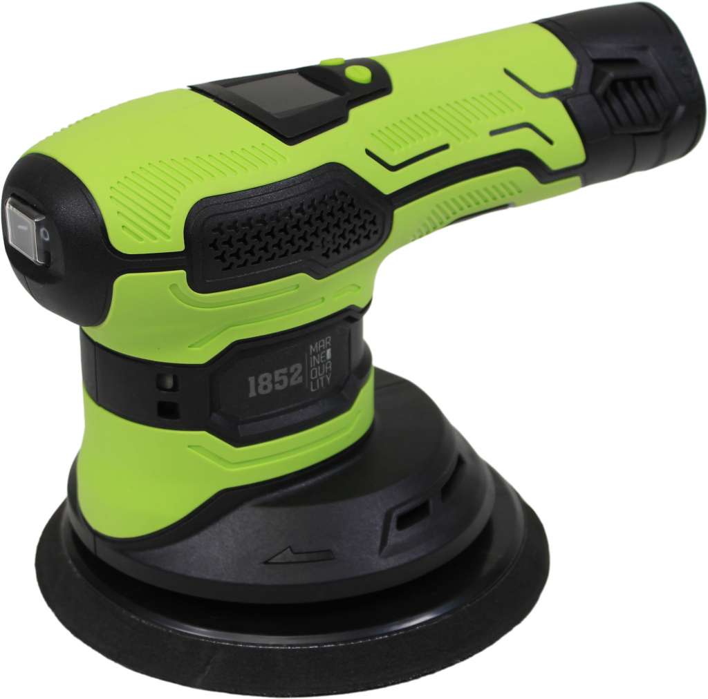 1852 Batteridrevet poleringsmaskin 12V m/2 batterier - Bilde 1