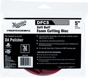 Meguiars Cutting Disc 5" rød