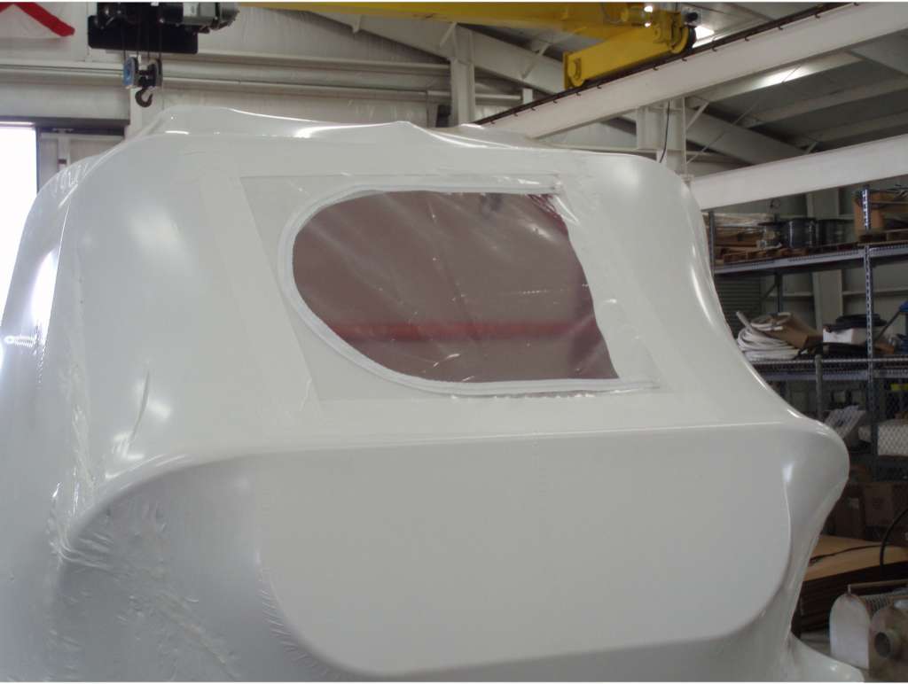 Dør m/glidelås 70 x 90 cm - Bilde 1