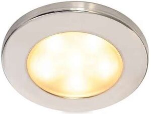 Hella Euroled Downlight 95 mm polert stål