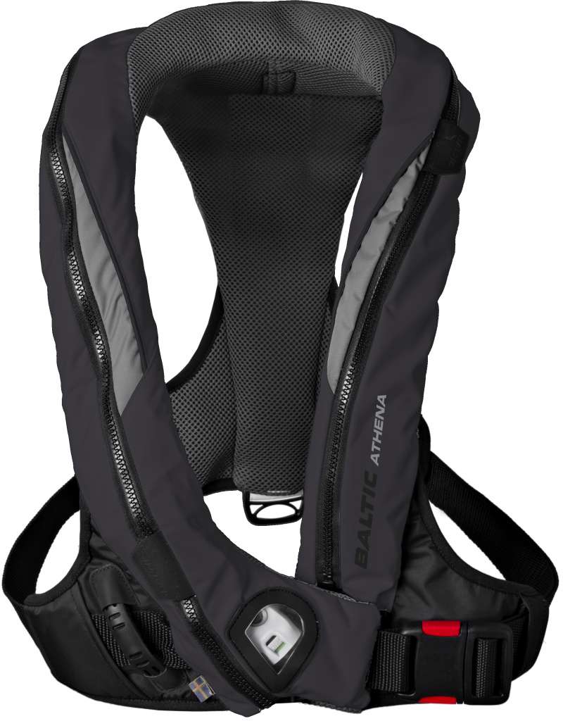 Baltic Automatvest Athena svart/grå - Bilde 1