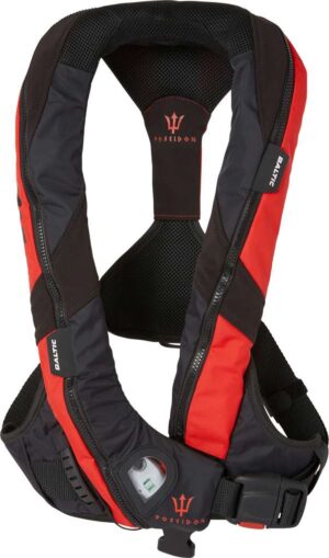 Baltic Poseidon automatvest rød