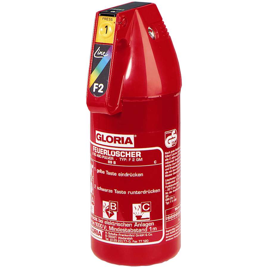 Gloria Brannslukker 2 kg F2GM - Bilde 1