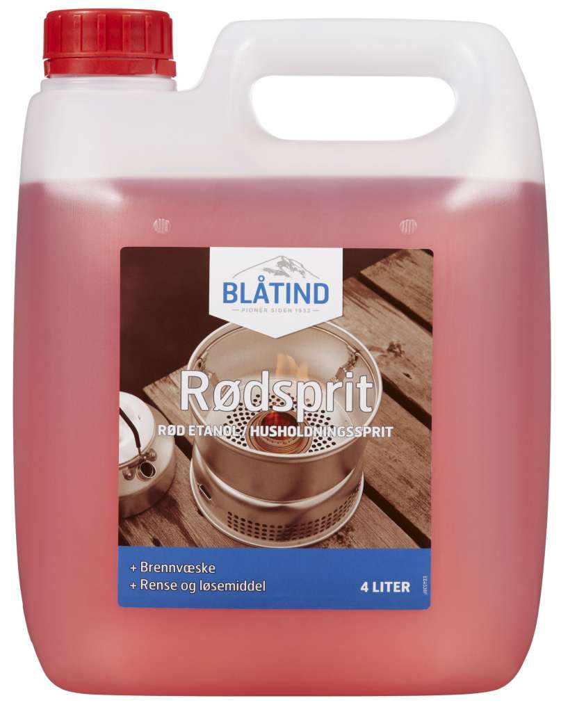 Blåtind Rødsprit 4 l - Bilde 1