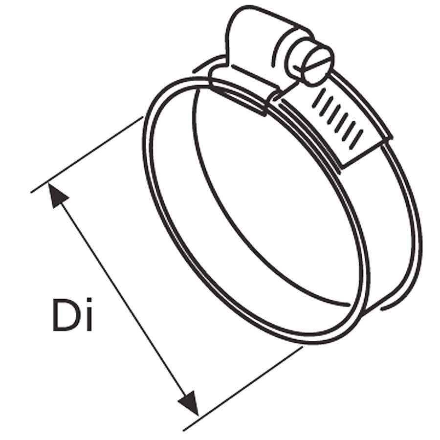 Webasto Slangeklemme Ø70-90 - Bilde 1