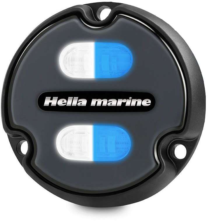 Hella Apelo A1 hvitt/blått undervannslys - Bilde 1