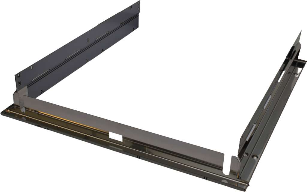 Ramme 3 Sider Flush CR85 Inox B/B - Bilde 1