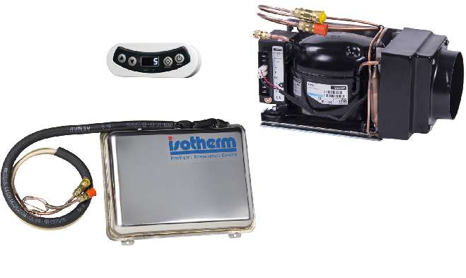 Isotherm ITC+ luftkjølt kjøleenhet 200/65 l - Bilde 1