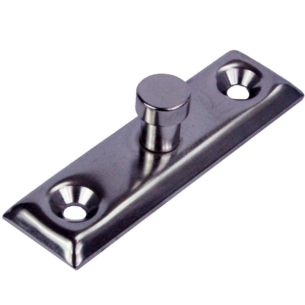 Kalesjebeslag syrefast nøkkel sideplate - Bilde 1