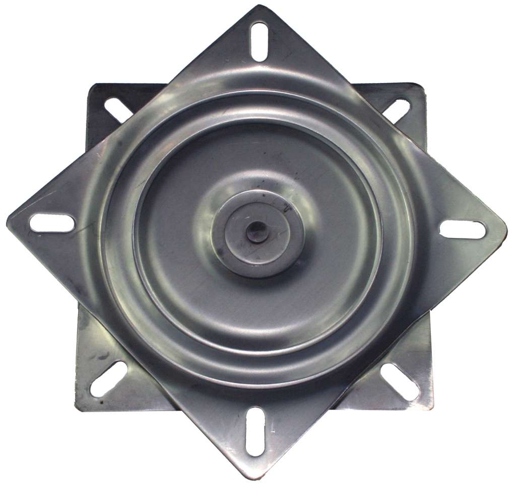 Svingskive for båtstol, syrefast 7 x 7" - Bilde 1