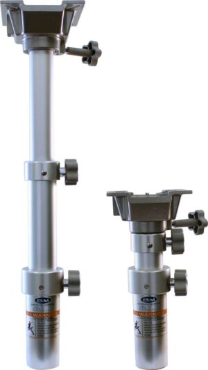 Bordsøyle 3 trinn m/svivel 290-690 mm