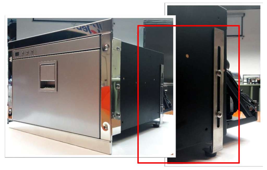 Justerbare monteringsføtter til DR 30, 2 stk - Bilde 1