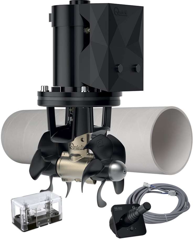 Quick BTQ 185-65 DP 12V baugpropellsett - Bilde 1