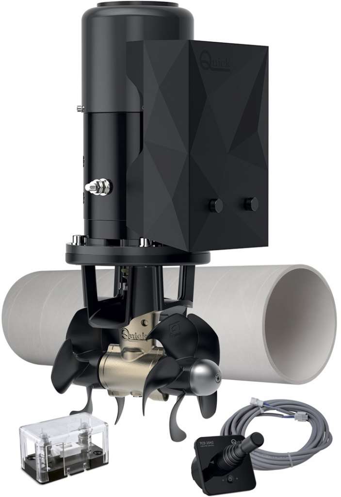 Quick BTQ 185-105 DP 24V baugpropellsett - Bilde 1