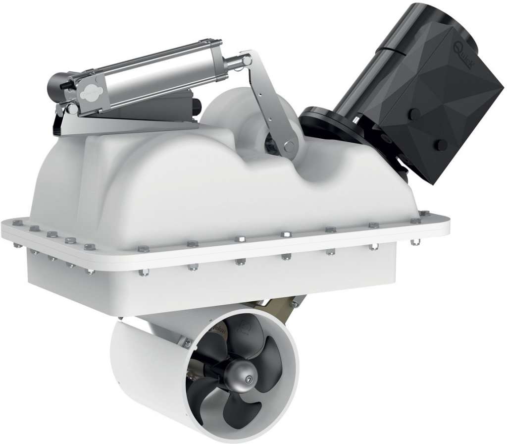 Quick BTR 185-85 24V nedfellbar thruster - Bilde 1