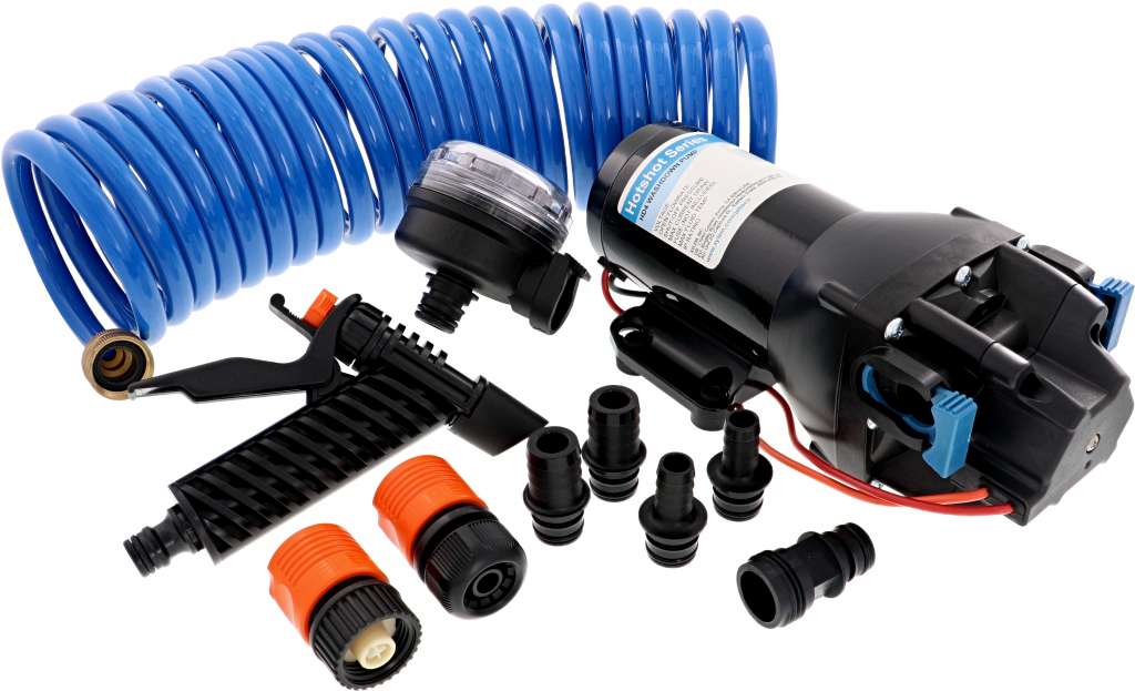 Jabsco HotShot HD4 spylesett 12V m/slange - Bilde 1