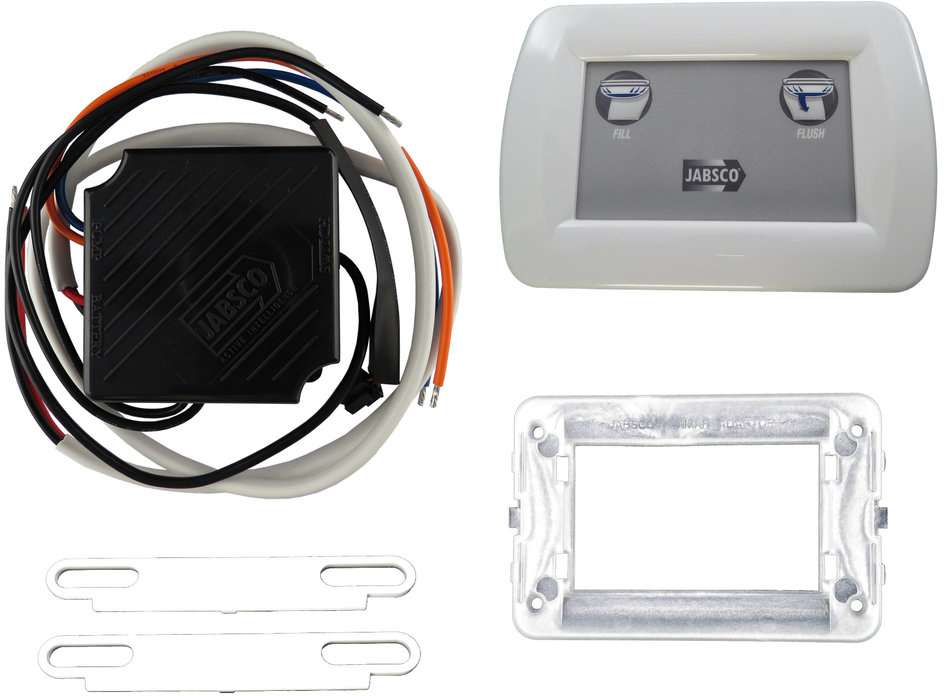 Jabsco Bryterpanel Lite Flush 12/24 V - Bilde 1